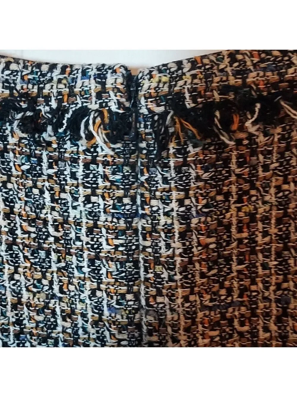 Hobbs London Jessie Tweed Pencil Skirt Size 12